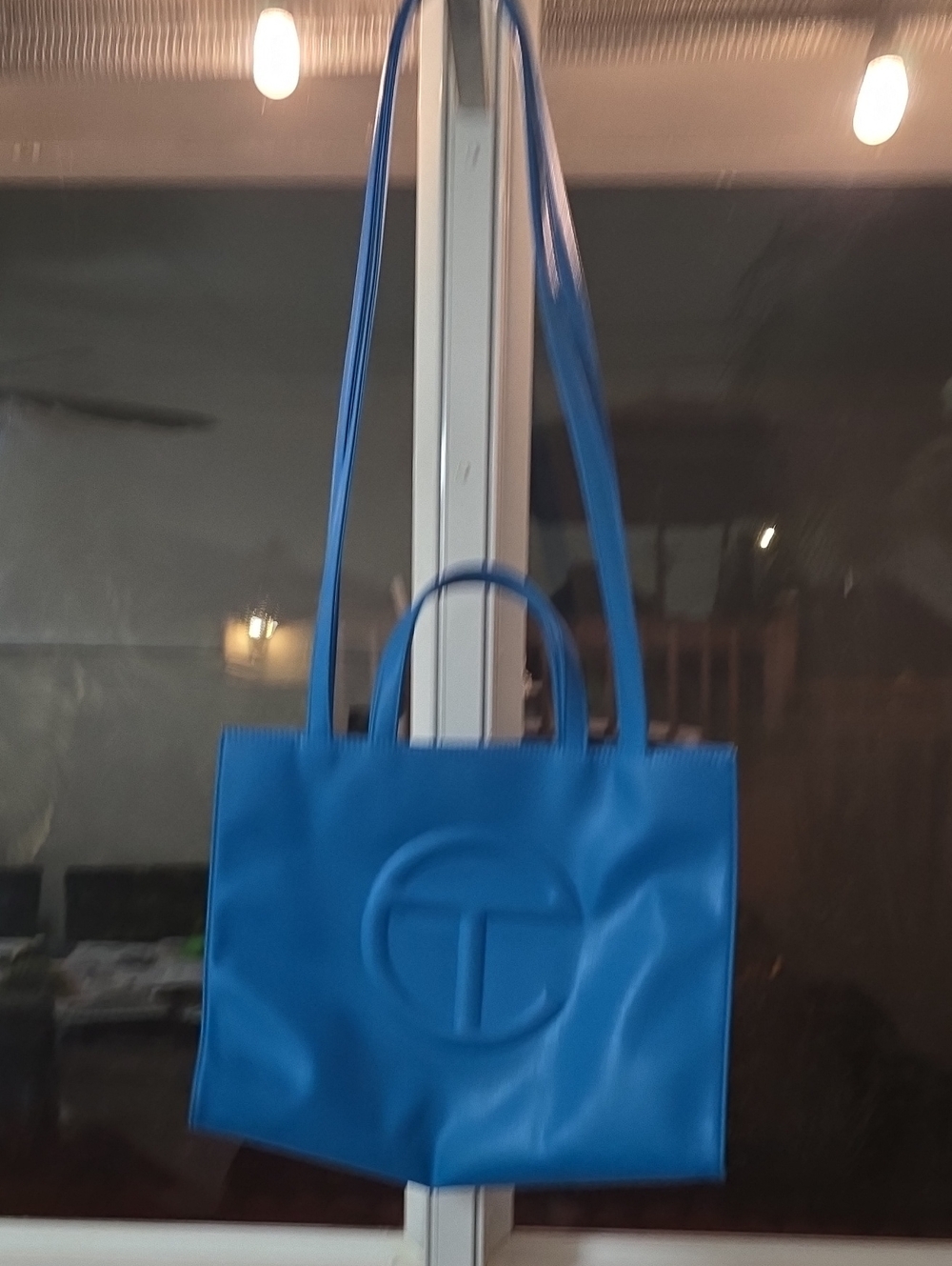 Telfar Medium Shopping Bag In Cyan